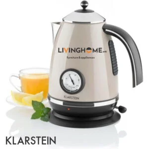 Ấm siêu tốc Klarstein KL-AQUAVITA Chalet thân được làm bằng inox với độ bền chắc cao chống ăn mòn 11 Ấm siêu tốc Klarstein KL-AQUAVITA Chalet thân được làm bằng inox với độ bền chắc cao chống ăn mòn