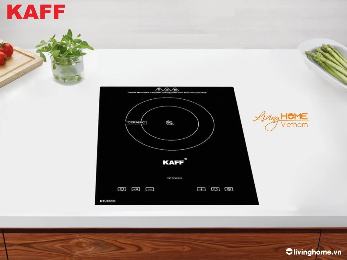 Bếp Điện Đơn Kaff KF-330C 32CM 1 Điện Kính Crystall 6 Bếp Điện Đơn Kaff KF-330C 32CM 1 Điện Kính Crystall - Ảnh 4