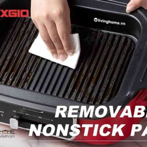 Bếp điện đa năng Texgio TG-GHP4 kiểu dáng Retro dung tích 4 lít 10 Bếp điện đa năng Texgio TG-GHP4 kiểu dáng Retro dung tích 4 lít