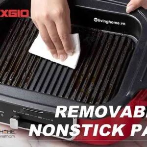 Bếp điện đa năng Texgio TG-GHP4 kiểu dáng Retro dung tích 4 lít 10 Bếp điện đa năng Texgio TG-GHP4 kiểu dáng Retro dung tích 4 lít