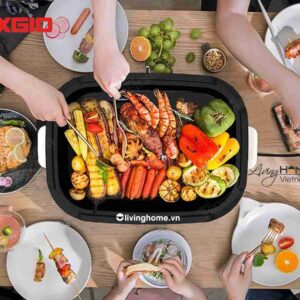 Bếp điện đa năng Texgio TG-GHP4 kiểu dáng Retro dung tích 4 lít 9 Bếp điện đa năng Texgio TG-GHP4 kiểu dáng Retro dung tích 4 lít