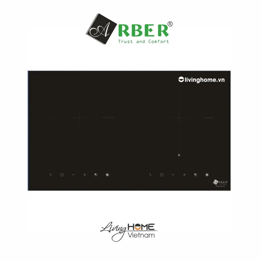 Bếp điện từ Arber AB380 mặt kính ceramic