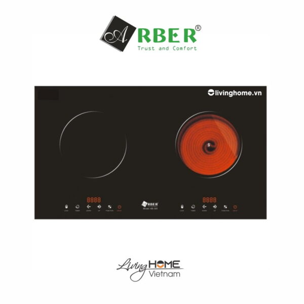 Bếp điện từ Arber AB385 mặt kính ceramic chịu nhiệt