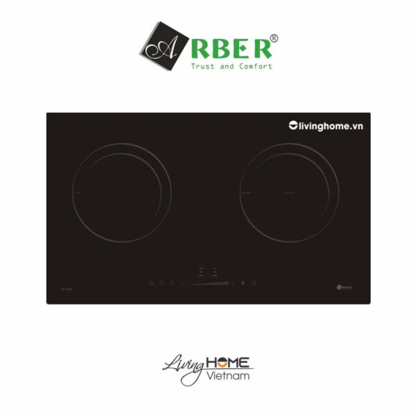 Bếp điện từ Arber AB408B mặt kính Kanger chịu nhiệt