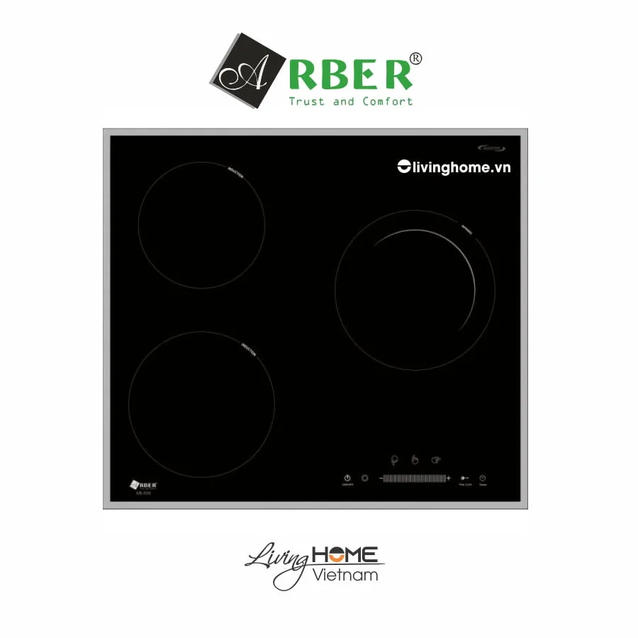 Bếp Điện Từ Arber AB 559 59CM 2 Từ 1 Điện Kính Kanger 3 Bếp Điện Từ Arber AB 559 59CM 2 Từ 1 Điện Kính Kanger
