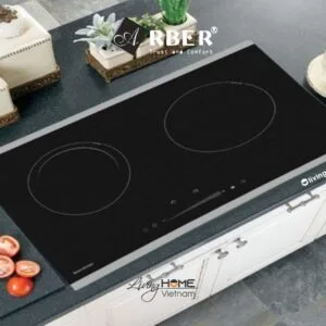 Alternative view of Bếp Điện Từ Arber ABEI601 60CM 1 Điện 1 Từ Kính Kanger