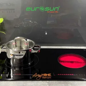 Bếp điện từ Eurosun EU-TE887G 2 vùng nấu cực bền