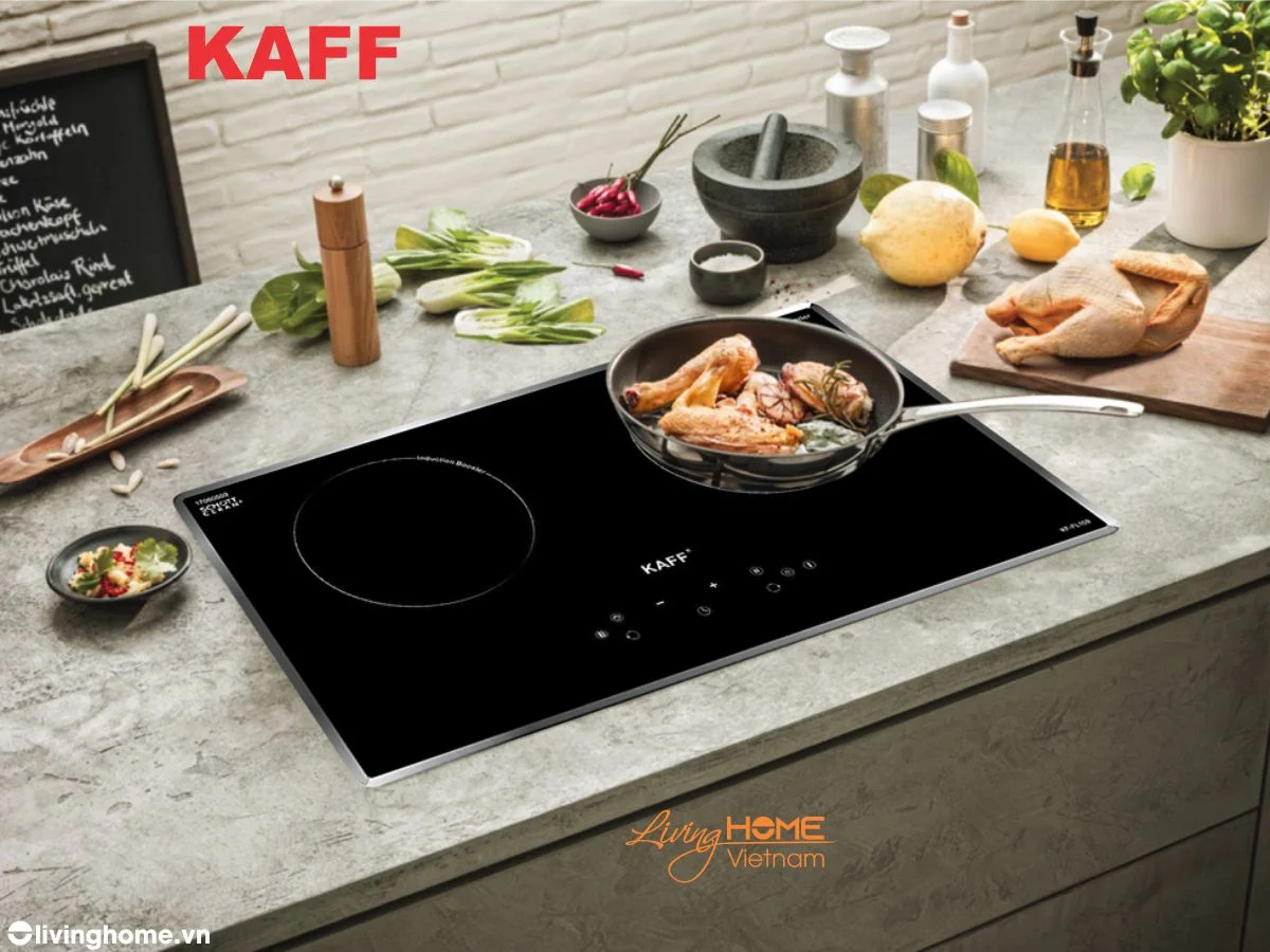 Bếp Điện Từ Kaff KF-FL109 73CM 1 Điện 1 Từ Kính Schott Ceran 5 Bếp Điện Từ Kaff KF-FL109 73CM 1 Điện 1 Từ Kính Schott Ceran - Ảnh 3