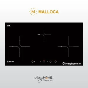 Bếp Điện Từ Malloca MH-03IR N 81CM 2 Từ 1 Điện Kính EuroKera