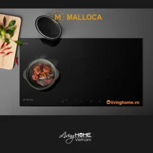 Bếp Điện Từ Malloca MH-03IR N 81CM 2 Từ 1 Điện Kính EuroKera