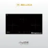 Bếp Điện Từ Malloca MH-03IRB S 2 Từ 1 Điện 81CM Chữ Nhật 2 Bếp Điện Từ Malloca MH-03IRB S 2 Từ 1 Điện 81CM Chữ Nhật