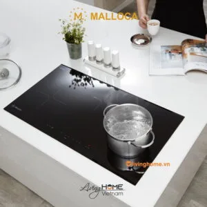 Alternative view of Bếp Điện Từ Malloca MH-03IRB S 2 Từ 1 Điện 81CM Chữ Nhật