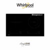 Bếp Điện Từ Whirlpool ACH7324/BLV, 73CM, 1 Điện 1 Từ, Kính Ceramic