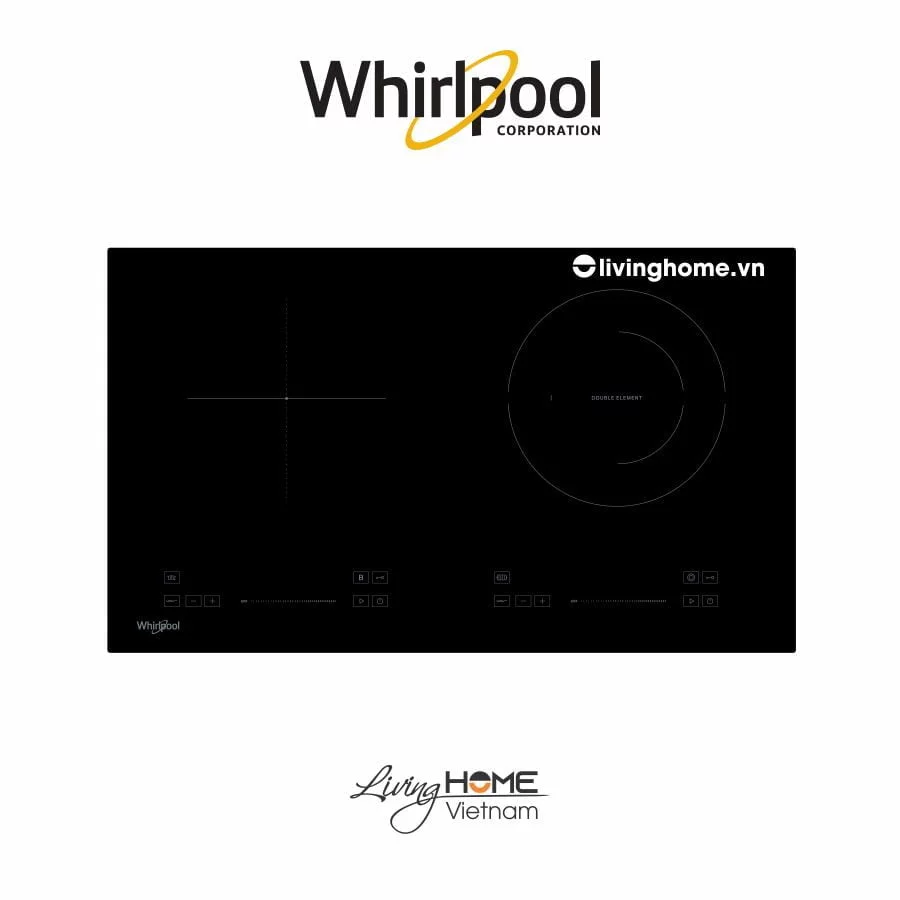 Bếp Điện Từ Whirlpool ACH7324/BLV, 73CM, 1 Điện 1 Từ, Kính Ceramic 3 Bếp Điện Từ Whirlpool ACH7324/BLV, 73CM, 1 Điện 1 Từ, Kính Ceramic