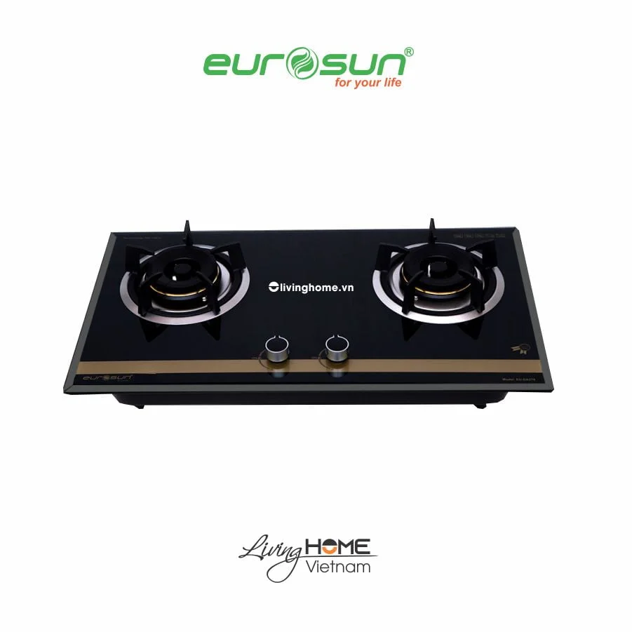 Bếp gas âm Eurosun EU-GA276S 2 lò nấu sang trọng tinh tế