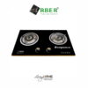 Bếp gas Arber AB767 2 vùng nấu chịu nhiệt cao
