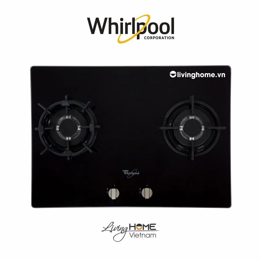Bếp Gas Âm Whirlpool AKC720C/BLV, 70cm, Mâm SABAF Ý 3 Bếp Gas Âm Whirlpool AKC720C/BLV, 70cm, Mâm SABAF Ý