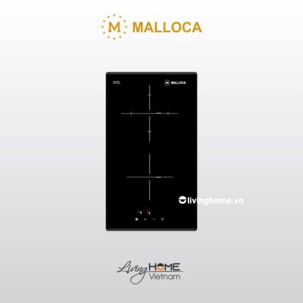 Bếp Điện Malloca MDR 302 30CM 1 Điện Domino Kính Schott Ceran
