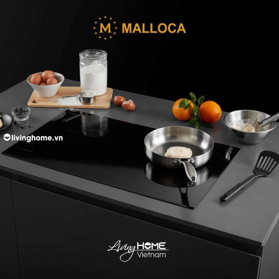 Bếp từ Malloca MH-02I N âm 2 từ mặt kính Eurokera màu đen chấm bi chìm 6 Bếp từ Malloca MH-02I N âm 2 từ mặt kính Eurokera màu đen chấm bi chìm - Ảnh 4