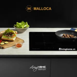 Alternative view of Bếp từ Malloca MH-5903 I âm 3 từ màu đen mặt kính Vitroceramic