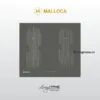 Bếp từ Malloca MI 594 LINEAR 4 từ màu Antrazit mặt kính Schott Ceran