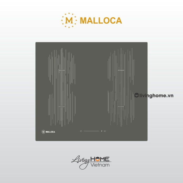 Bếp từ Malloca MI 594 LINEAR 4 từ màu Antrazit mặt kính Schott Ceran