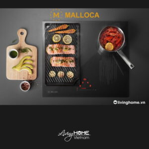 Bếp từ Malloca MI 594 LINEAR 4 từ màu Antrazit mặt kính Schott Ceran 9 Bếp từ Malloca MI 594 LINEAR 4 từ màu Antrazit mặt kính Schott Ceran