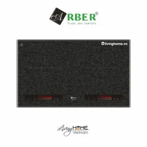Bếp từ Arber AB2021 mặt kính Kanger bo viền nhôm