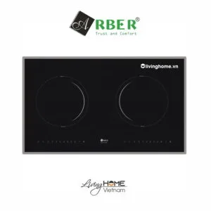 Bếp từ Arber AB670 mặt kính Kanger chịu nhiệt bo viền nhôm