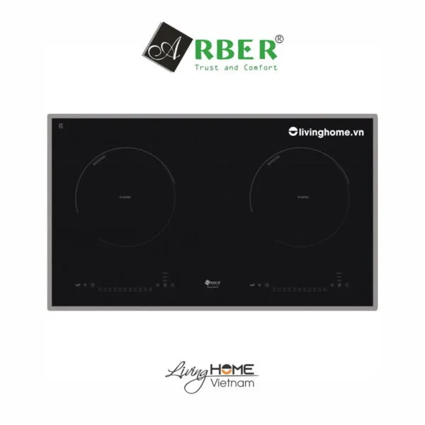 Bếp từ Arber AB677 mặt kính Kanger chịu nhiệt chịu lực vát 4 cạnh
