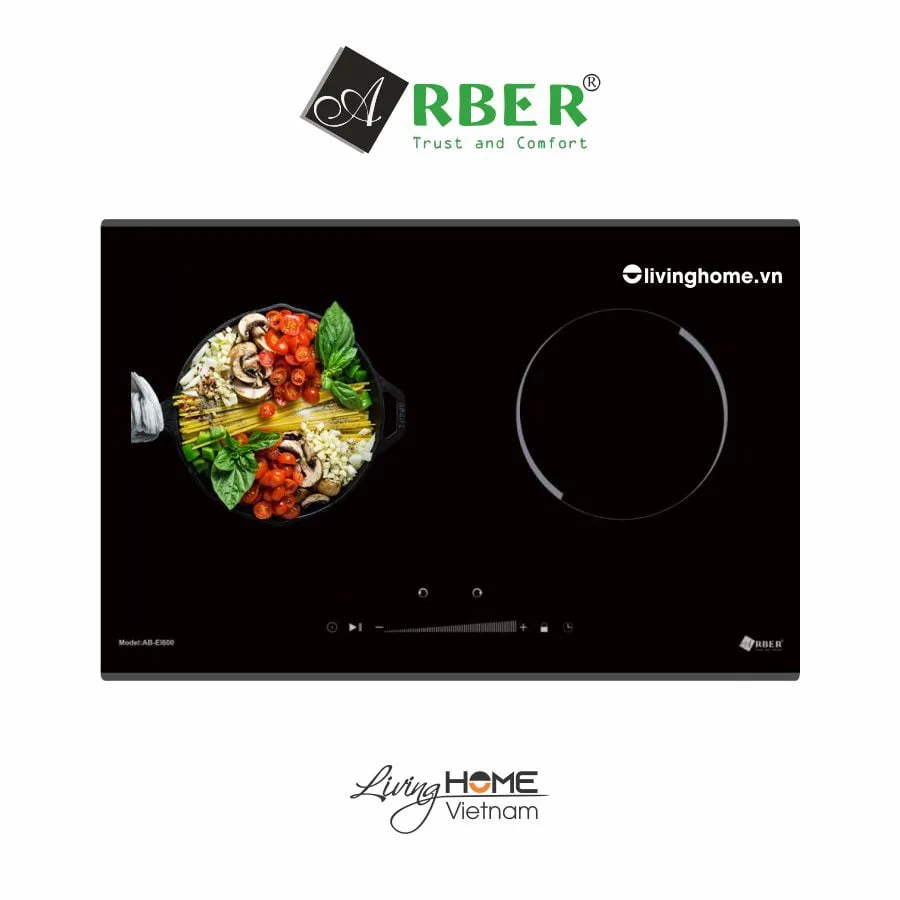 Bếp từ Arber ABEI600 8 mức công suất thiết kế sang trọng 4 Bếp từ Arber ABEI600 8 mức công suất thiết kế sang trọng - Ảnh 2