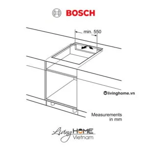 Bếp từ Bosch PID631BB1E - Mặt kính Schott 3 vùng nấu 60cm 14 Bếp từ Bosch PID631BB1E - Mặt kính Schott 3 vùng nấu 60cm