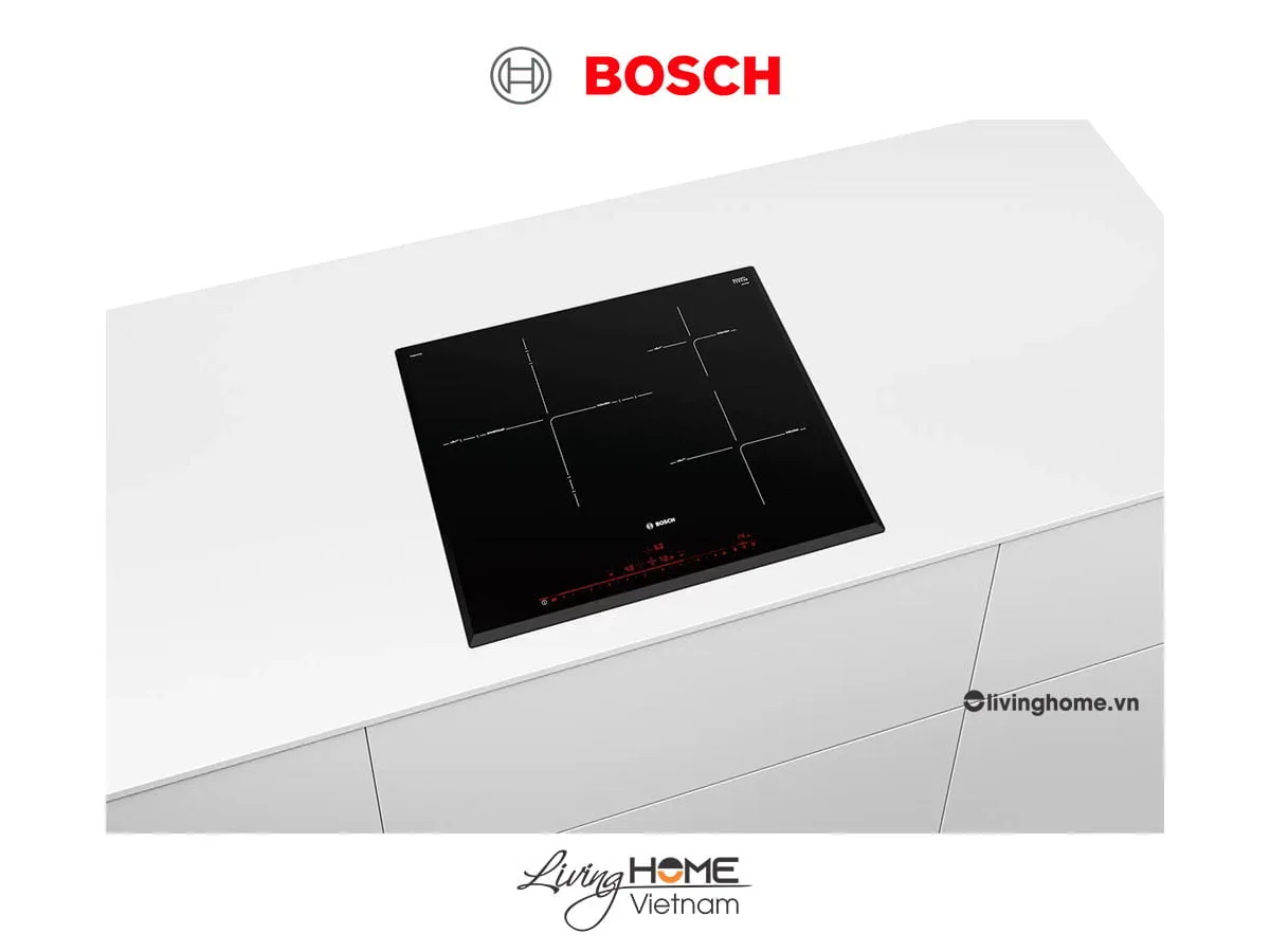 Bếp từ Bosch PID651DC5E - Mặt kính Schott 3 vùng nấu 60cm 5 Bếp từ Bosch PID651DC5E - Mặt kính Schott 3 vùng nấu 60cm - Ảnh 3