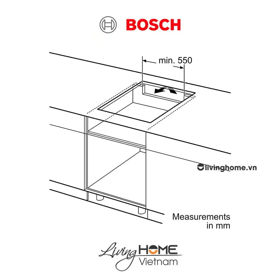 Bếp từ Bosch PID675DC1E - Mặt kính Schott 3 vùng nấu 60cm 7 Bếp từ Bosch PID675DC1E - Mặt kính Schott 3 vùng nấu 60cm - Ảnh 5