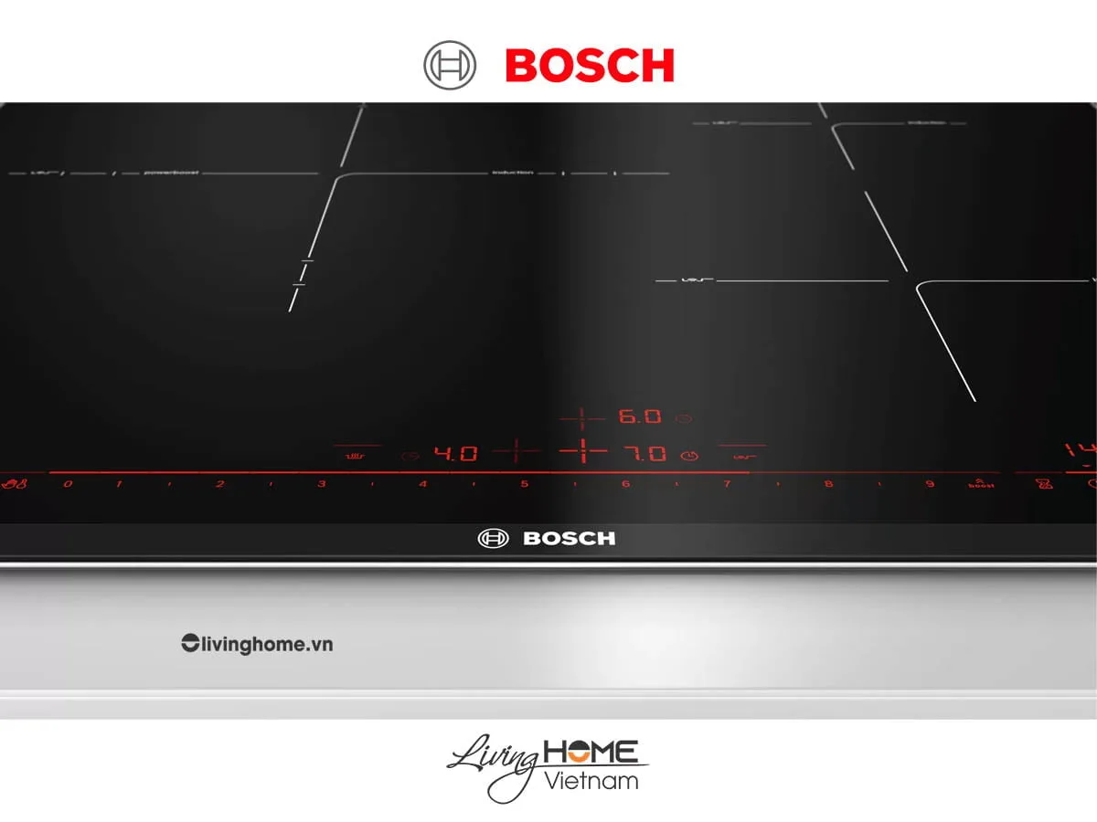 Bếp từ Bosch PID675DC1E - Mặt kính Schott 3 vùng nấu 60cm 11 Bếp từ Bosch PID675DC1E - Mặt kính Schott 3 vùng nấu 60cm - Ảnh 9