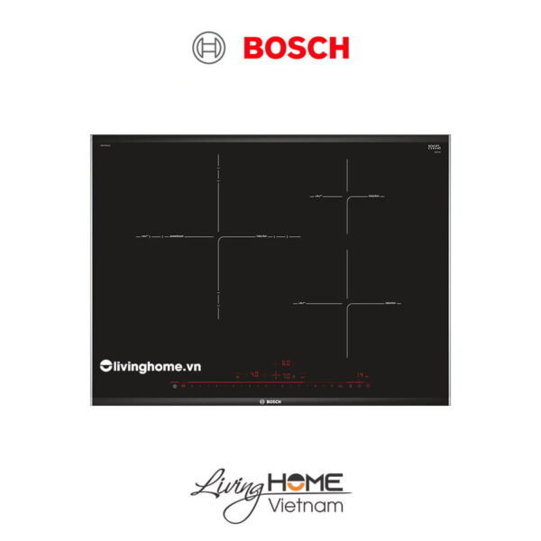 Bếp từ Bosch PID775DC1E - Mặt kính Schott 3 vùng nấu 70cm