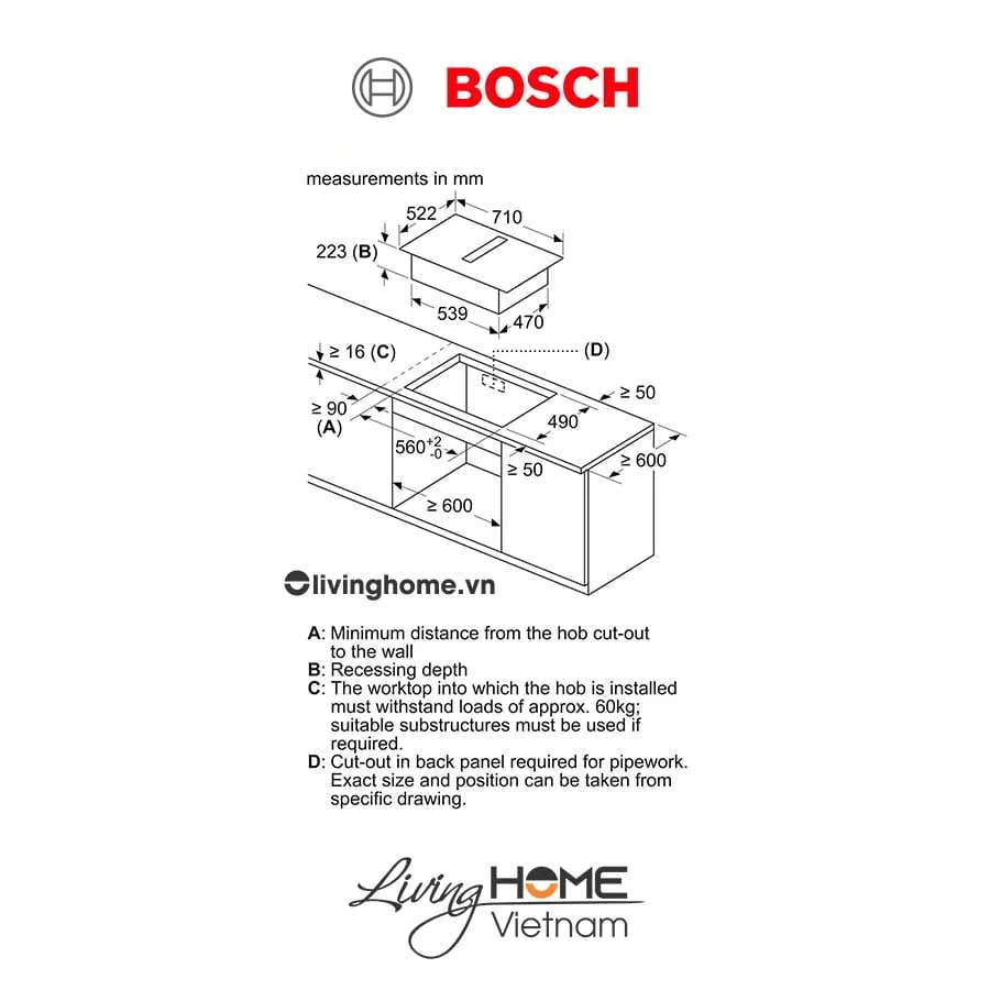 Bếp từ Bosch PVQ731F15E 71CM 4 Từ Kính Schott Ceran 12 Bếp từ Bosch PVQ731F15E 71CM 4 Từ Kính Schott Ceran - Ảnh 10
