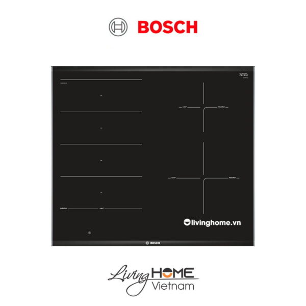 Bếp từ Bosch PXE675DC1E - Kết hợp 4 vùng nấu 60cm