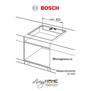 Bếp từ Bosch PXX975DC1E - Mặt kính Schott 5 vùng nấu 90cm 18 Bếp từ Bosch PXX975DC1E - Mặt kính Schott 5 vùng nấu 90cm