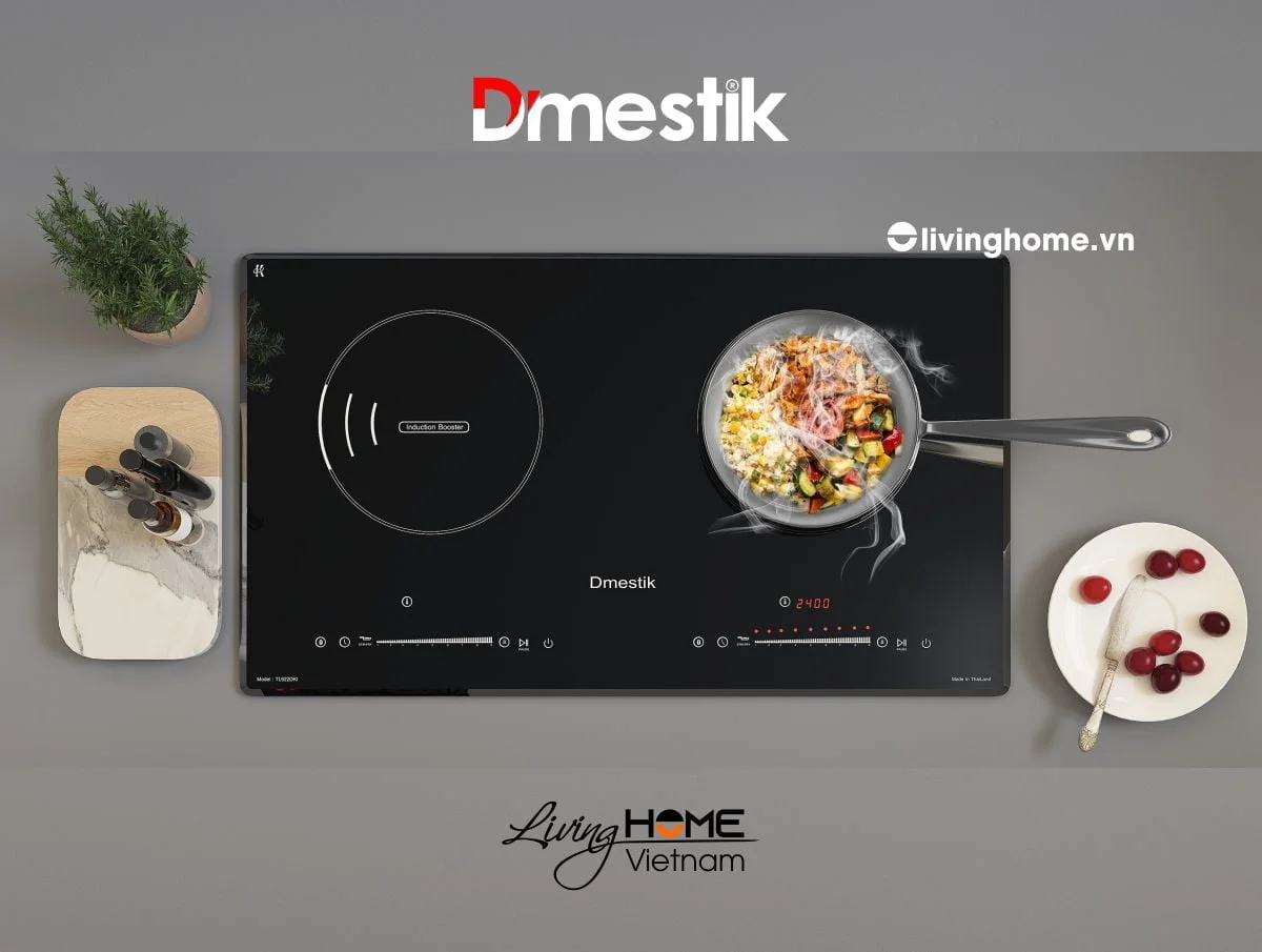 Bếp từ Dmestik TL922 DKI mặt kính Kanger chịu lực sang trọng 3 Bếp từ Dmestik TL922 DKI mặt kính Kanger chịu lực sang trọng - Ảnh 2