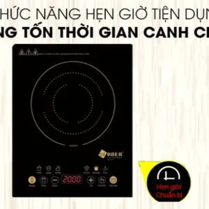 Bếp từ đơn Arber AB301 mặt kính ceramic 2200W 8 Bếp từ đơn Arber AB301 mặt kính ceramic 2200W