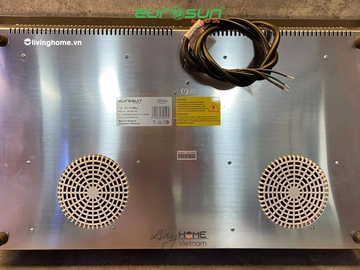 Bếp từ Eurosun EU-T256Max Kính EURO Platinum đen sang trọng 6 Bếp từ Eurosun EU-T256Max Kính EURO Platinum đen sang trọng - Ảnh 4