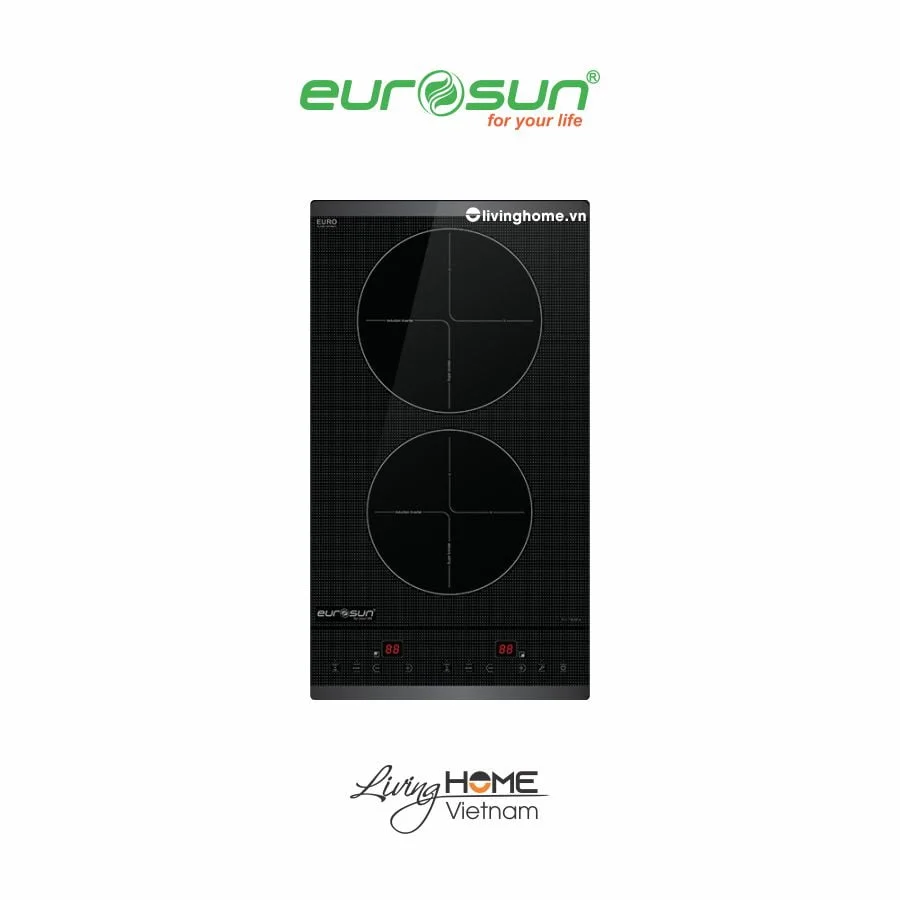 Bếp từ domino Eurosun EU-T506DO 2 vùng nấu nhỏ gọn 3 Bếp từ domino Eurosun EU-T506DO 2 vùng nấu nhỏ gọn