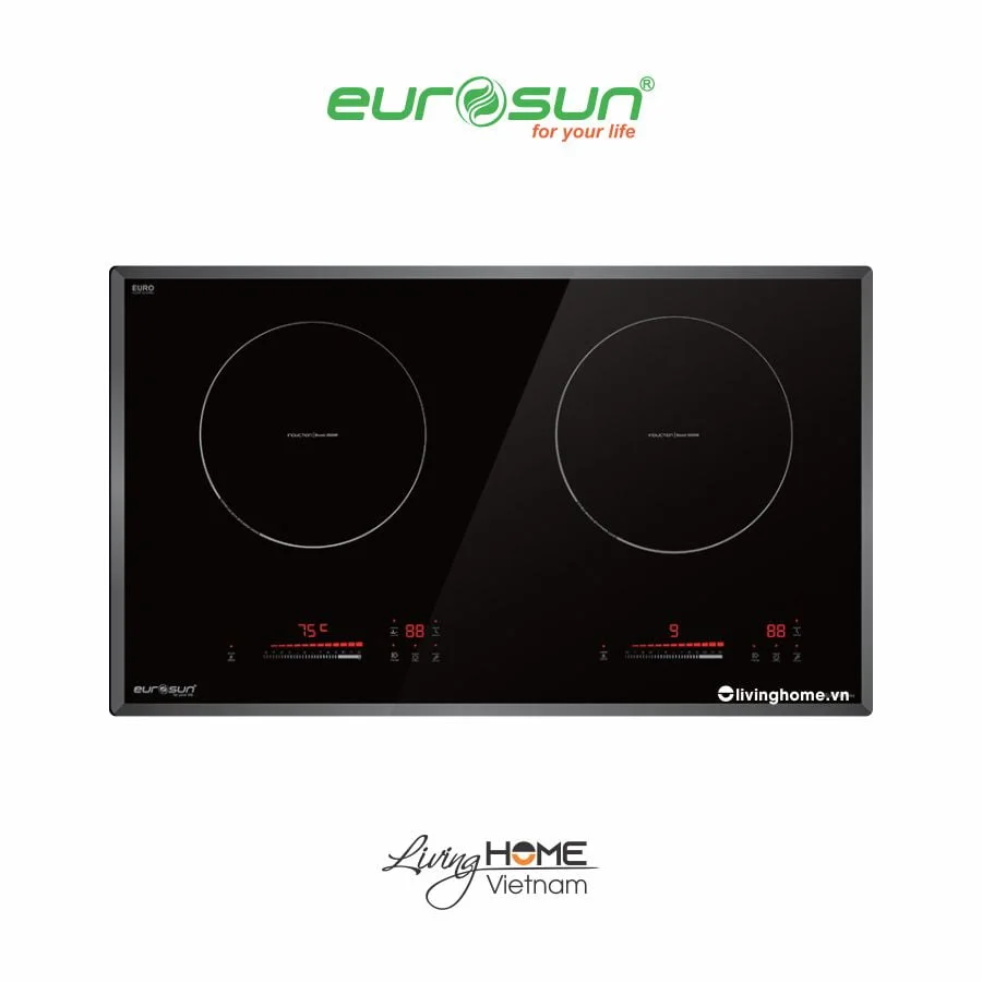 Bếp từ Eurosun EU-T508Max 2 vùng nấu màu đen sang trọng 3 Bếp từ Eurosun EU-T508Max 2 vùng nấu màu đen sang trọng