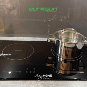 Bếp từ Eurosun EU-T508Max 2 vùng nấu màu đen sang trọng