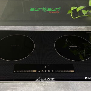 Alternative view of Bếp từ Eurosun EU-T710Pro 2 vùng nấu thiết kế màu bạc hiện đại