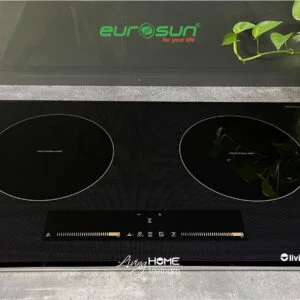 Alternative view of Bếp từ Eurosun EU-T710Pro 2 vùng nấu thiết kế màu vàng tinh xảo