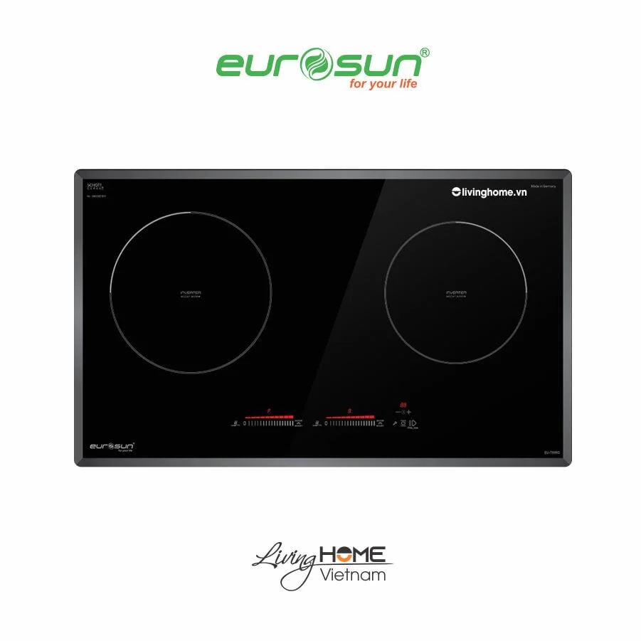 Bếp từ Eurosun EU-T898G 2 vùng nấu sang trọng cực đẹp 3 Bếp từ Eurosun EU-T898G 2 vùng nấu sang trọng cực đẹp