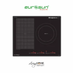 Bếp từ Eurosun EU-T906G 3 vùng nấu nhỏ gọn đa dụng