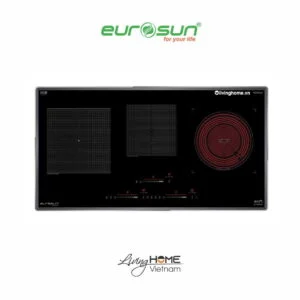 Bếp từ Eurosun EU-TE388Max 86CM 2 Từ 1 Điện Kính EuroKera